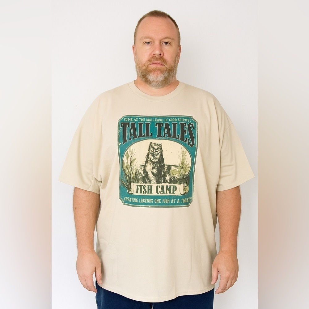 Delta Proweight Fishing T-Shirt Tall Tales Gift - Picture 2 of 7